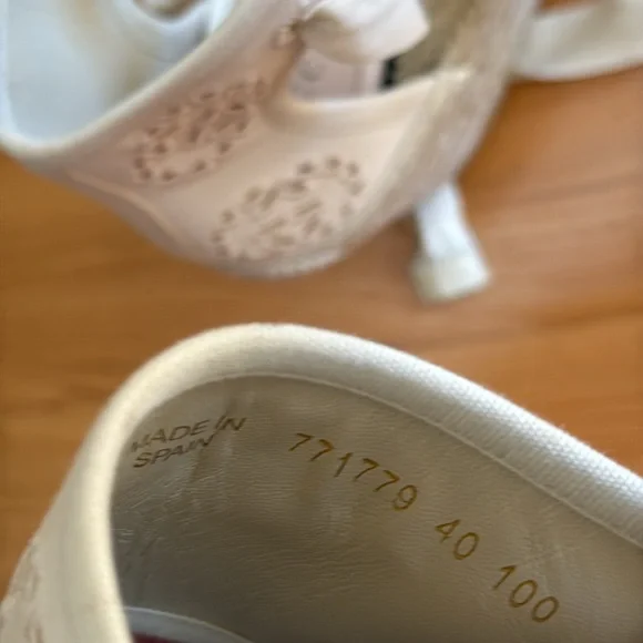 NEW Gucci GG logo espadrille wedges - Picture 9 of 9